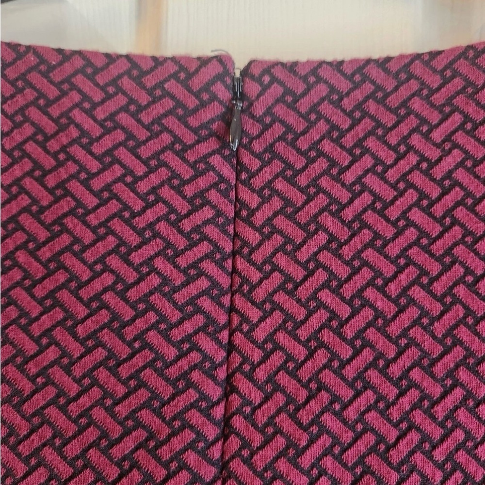 Talbots Fit & Flare Jacquard A-line Mini Size 6 Polished Autumn Interview Outfit - Picture 4 of 5